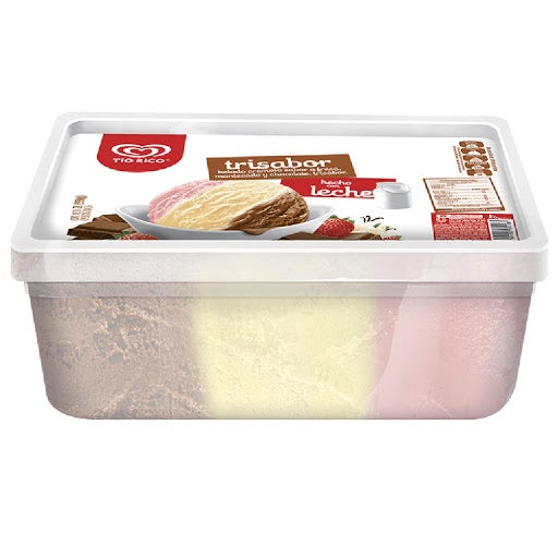 Helado Tio Rico Trisabor 2L