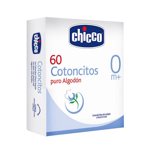 Hisopos Chicco Cotoncitos 60u