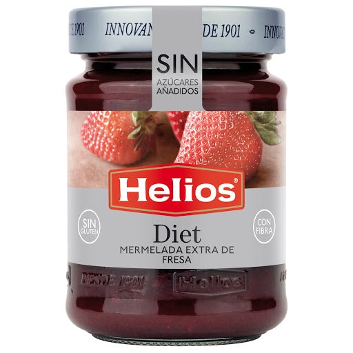 Mermelada Sin Azucar Helios Sabor A Fresa Diet 280G