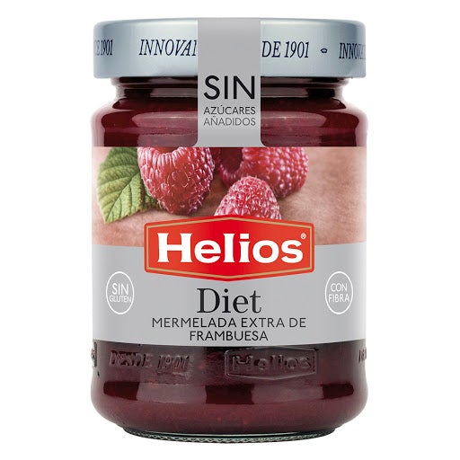 Mermelada Sin Azucar Helios Frambuesa Diet 280G