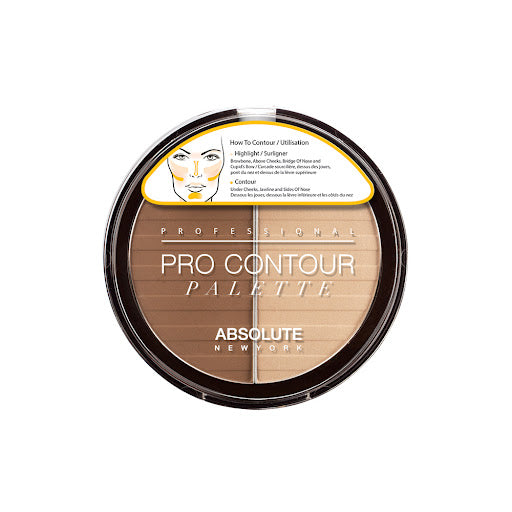 Rubor Absolute Pro Contorno Paleta Light
