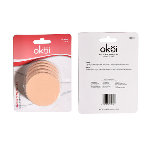 Esponja Okoi Para Maquillaje 5u