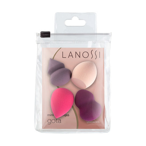 Esponjas Lanossi De Maquillaje Mini 4u