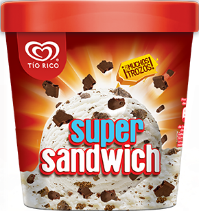 Helado Tio Rico Super Sandwich 700Ml
