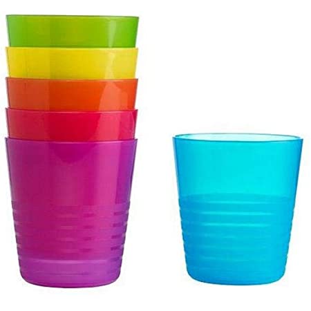 VASOS DE COLORES 6 Pzas - Domi Delivery