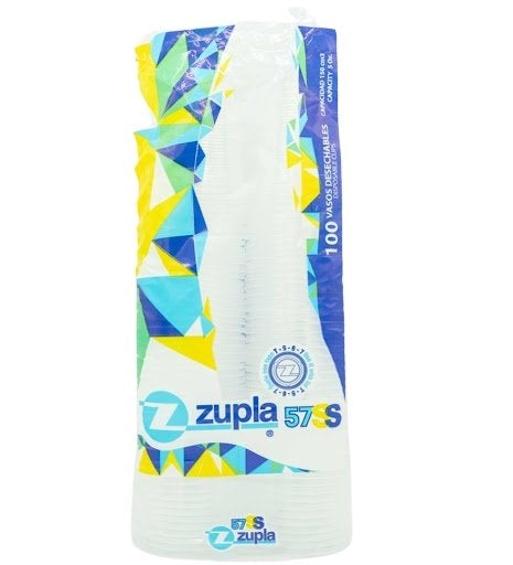 Vasos Zupla Plasticos 5 Oz 100U - Domi Delivery